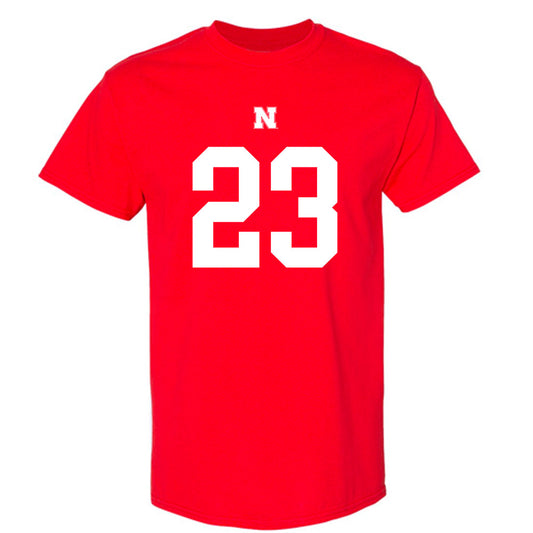 Nebraska - NCAA Football : Conor Booth - Fashion Shersey T-Shirt-0