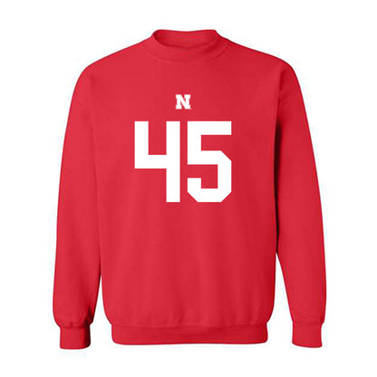 Nebraska - NCAA Football : Roger Gradney - Fashion Shersey Crewneck Sweatshirt-0