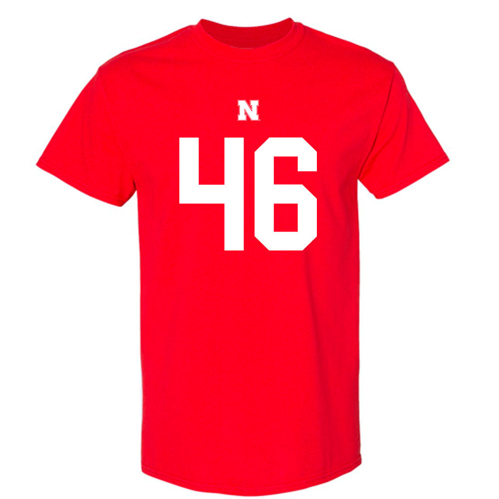 Nebraska - NCAA Football : Connor Schutt - Fashion Shersey T-Shirt-0