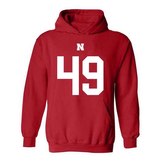 Nebraska - NCAA Football : Mason Jones - Hooded Sweatshirt