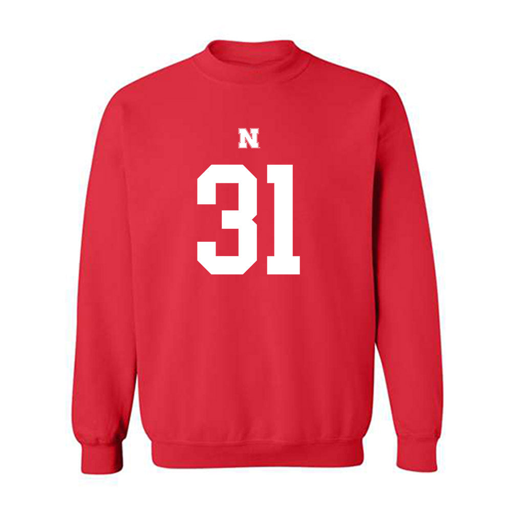 Nebraska - NCAA Football : Mario Buford - Fashion Shersey Crewneck Sweatshirt-0