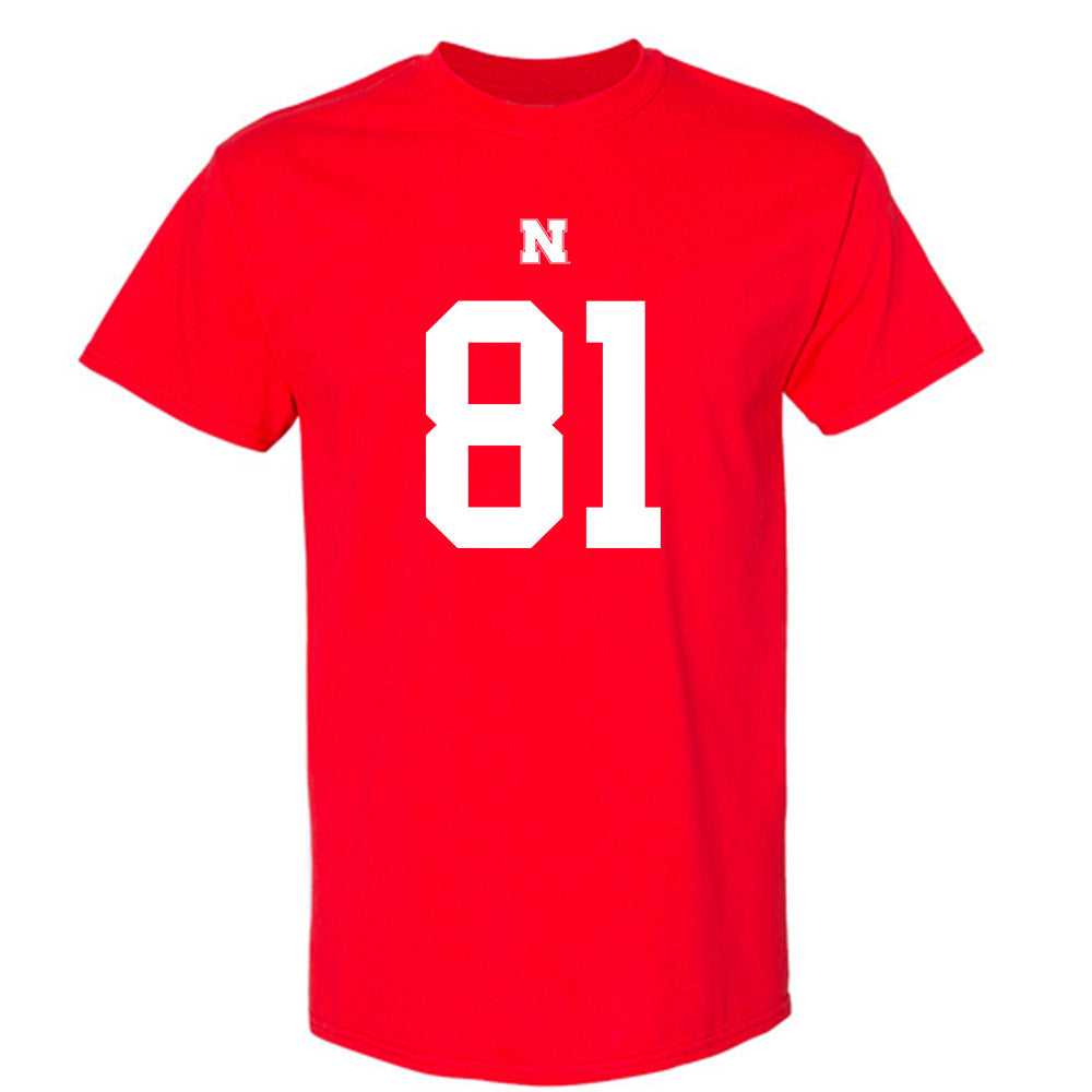 Nebraska - NCAA Football : Hayes Miller - Fashion Shersey T-Shirt