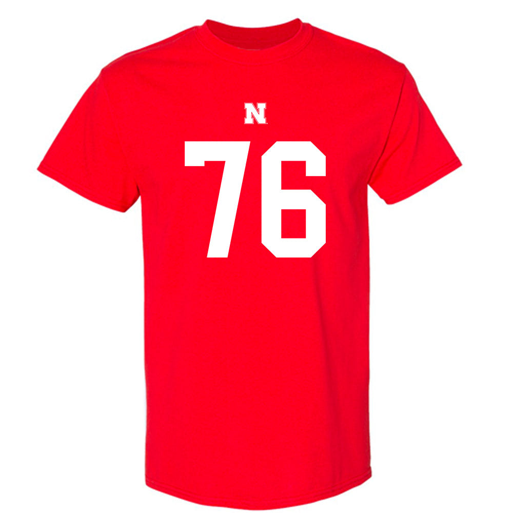Nebraska - NCAA Football : Jason Maciejczak - T-Shirt