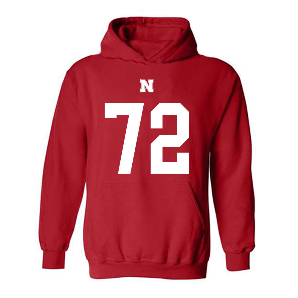 Nebraska - NCAA Football : Gibson Pyle - Hooded Sweatshirt Generic Shersey