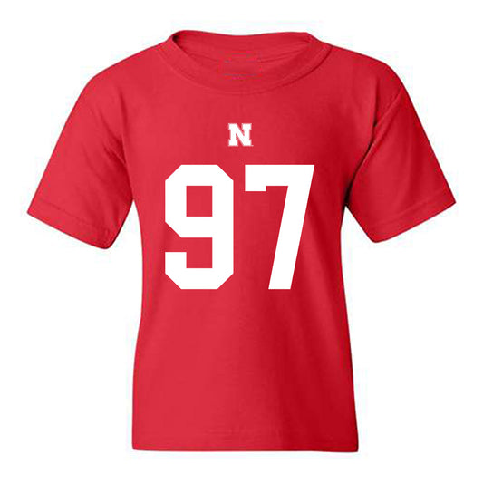 Nebraska - NCAA Football : Keona Davis - Fashion Shersey Youth T-Shirt-0