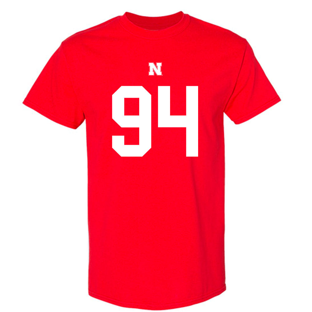 Nebraska - NCAA Football : Jordan Ochoa - Fashion Shersey T-Shirt-0
