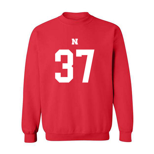 Nebraska - NCAA Football : Donovan Jones - Fashion Shersey Crewneck Sweatshirt-0