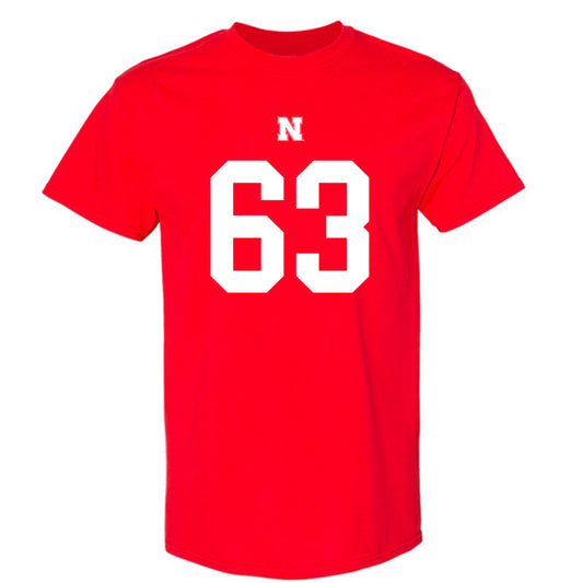 Nebraska - NCAA Football : Brian Tapu - Fashion Shersey T-Shirt-0