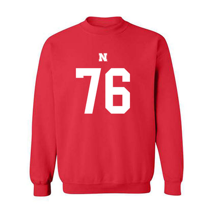 Nebraska - NCAA Football : Jason Maciejczak - Crewneck Sweatshirt