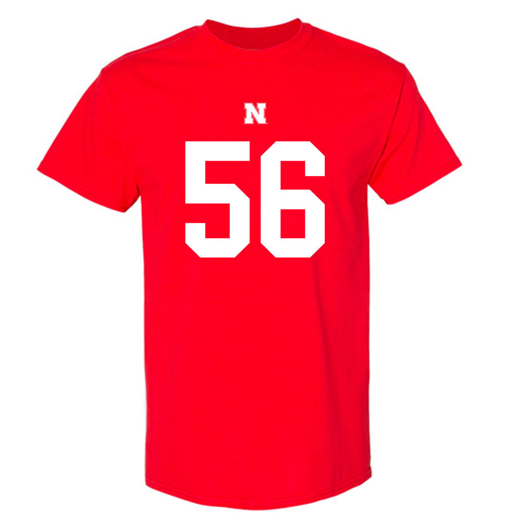 Nebraska - NCAA Football : Micah Mazzccua - T-Shirt