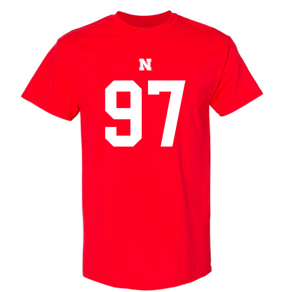 Nebraska - NCAA Football : Keona Davis - Fashion Shersey T-Shirt-0