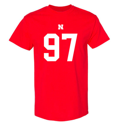 Nebraska - NCAA Football : Keona Davis - Fashion Shersey T-Shirt-0
