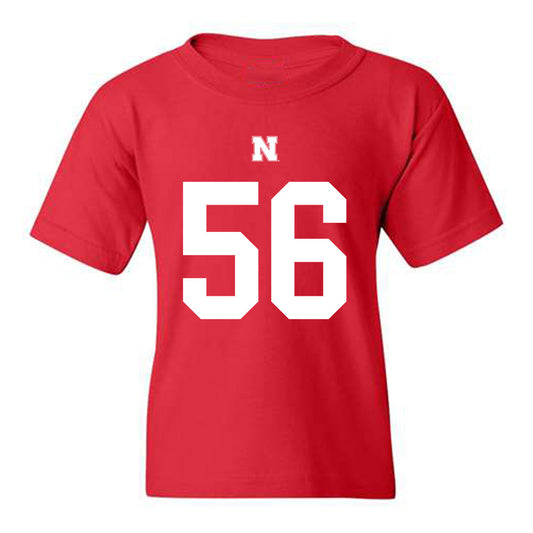 Nebraska - NCAA Football : Micah Mazzccua - Youth T-Shirt