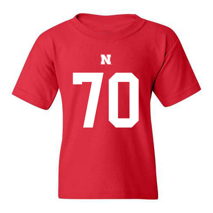 Nebraska - NCAA Football : Nolan Fennessy - Youth T-Shirt
