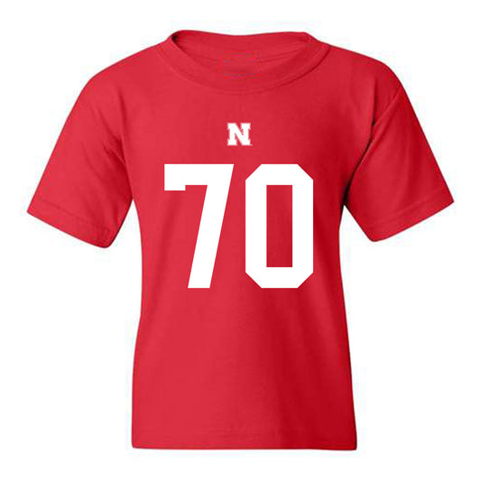 Nebraska - NCAA Football : Nolan Fennessy - Youth T-Shirt