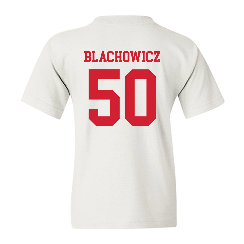 Nebraska - NCAA Baseball : Gavin Blachowicz - Sports Shersey Youth T-Shirt-1