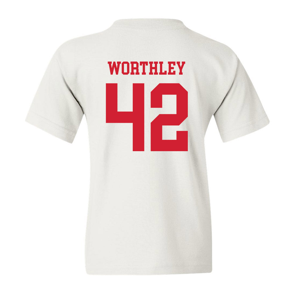 Nebraska - NCAA Baseball : Jalen Worthley - Youth T-Shirt