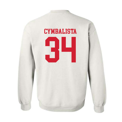 Nebraska - NCAA Baseball : Colin Cymbalista - Sports Shersey Crewneck Sweatshirt-1