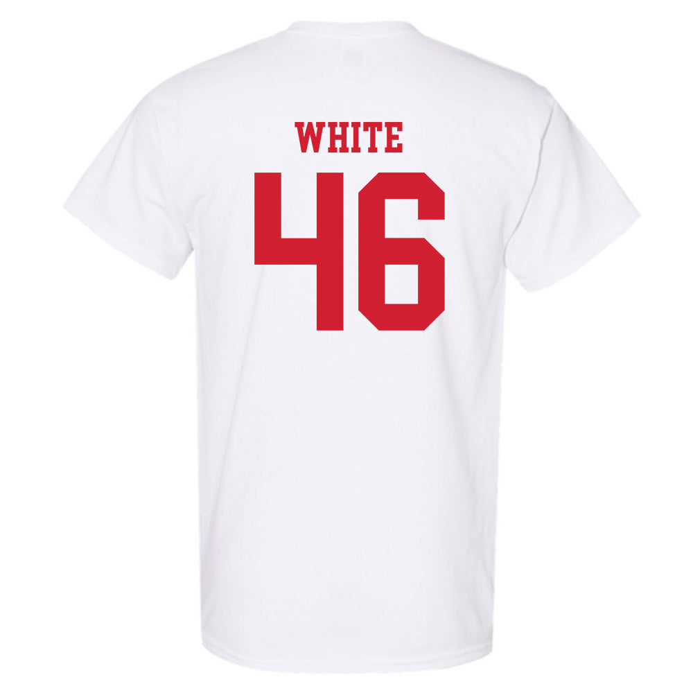 Nebraska - NCAA Baseball : Aiden White - Sports Shersey T-Shirt-1