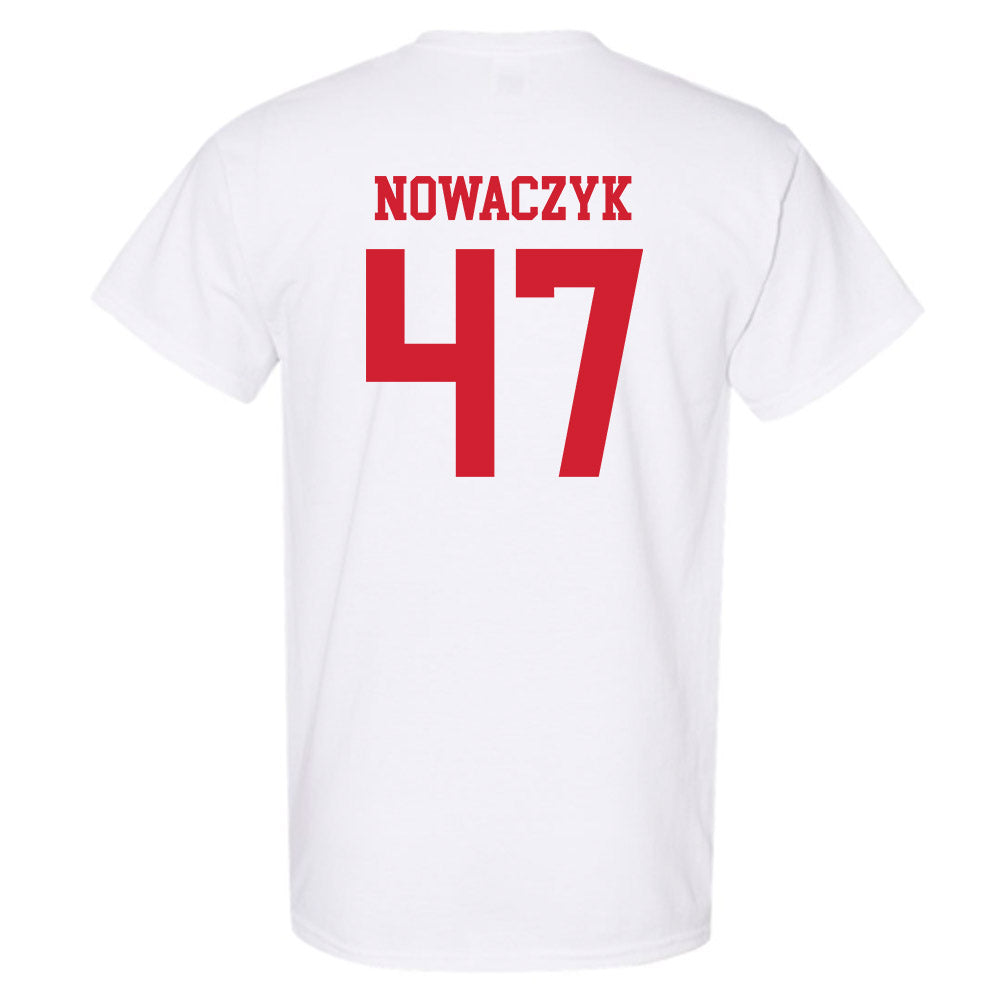 Nebraska - NCAA Baseball : Colin Nowaczyk - Sports Shersey T-Shirt-1