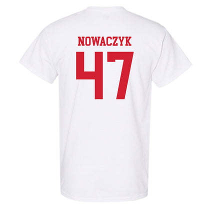 Nebraska - NCAA Baseball : Colin Nowaczyk - Sports Shersey T-Shirt-1