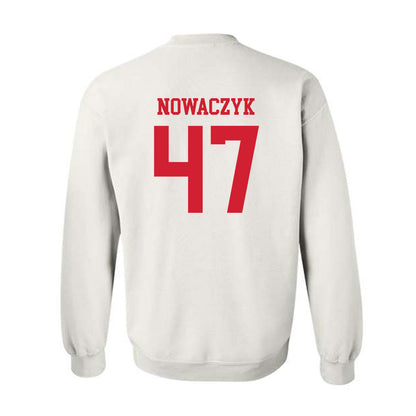 Nebraska - NCAA Baseball : Colin Nowaczyk - Sports Shersey Crewneck Sweatshirt-1