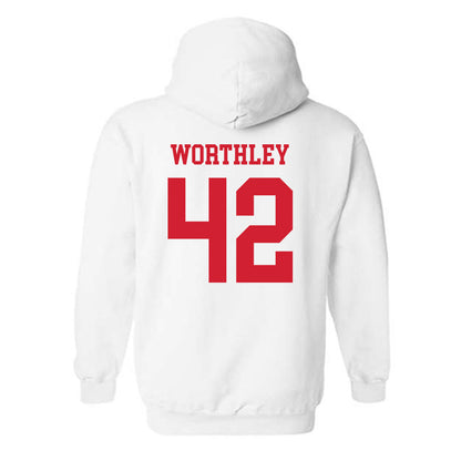 Nebraska - NCAA Baseball : Jalen Worthley - Hooded Sweatshirt