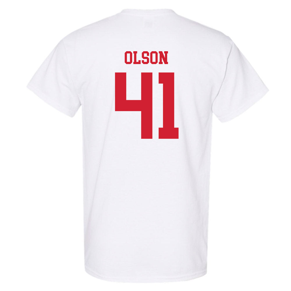 Nebraska - NCAA Baseball : Chase Olson - Sports Shersey T-Shirt-1