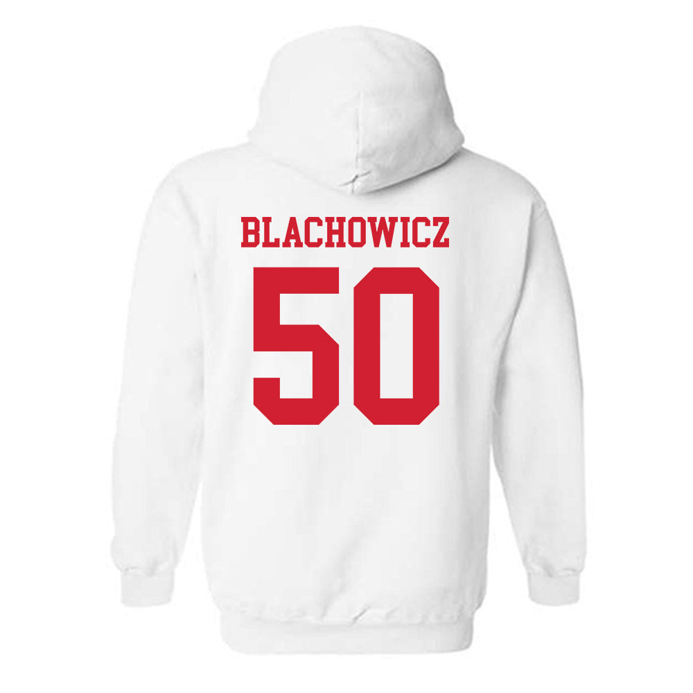 Nebraska - NCAA Baseball : Gavin Blachowicz - Sports Shersey Hooded Sweatshirt-1