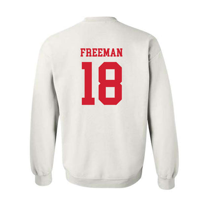 Nebraska - NCAA Baseball : Preston Freeman - Sports Shersey Crewneck Sweatshirt-1