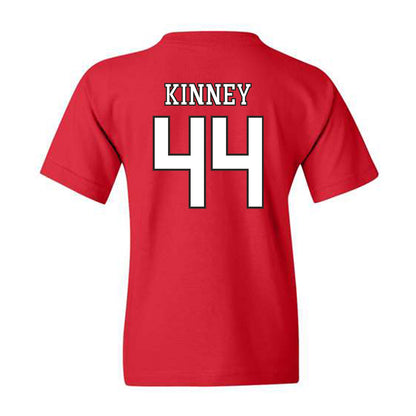 Nebraska - NCAA Softball : Kaylin Kinney - Youth T-Shirt Sports Shersey