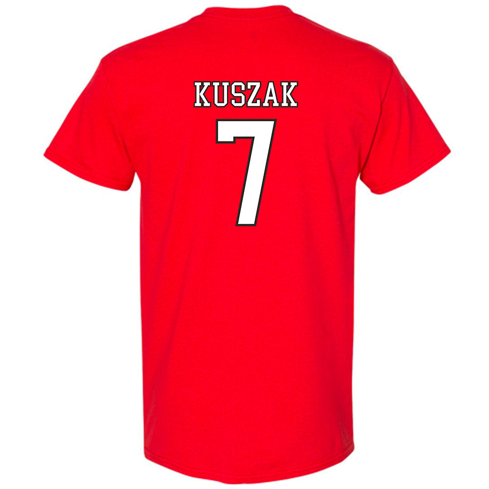 Nebraska - NCAA Softball : Ava Kuszak - Sports Shersey T-Shirt-1