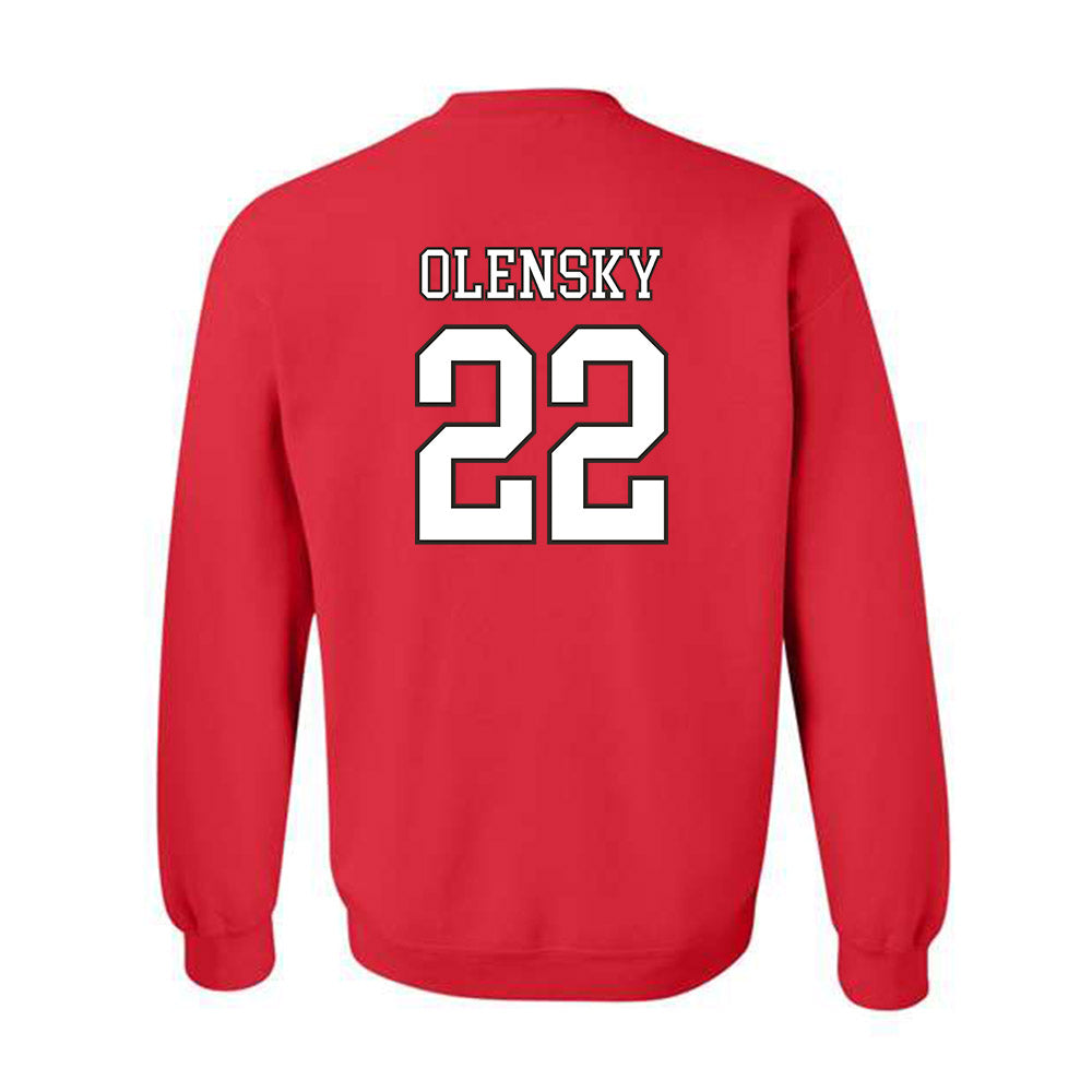 Nebraska - NCAA Softball : Caitlin Olensky - Crewneck Sweatshirt Sports Shersey