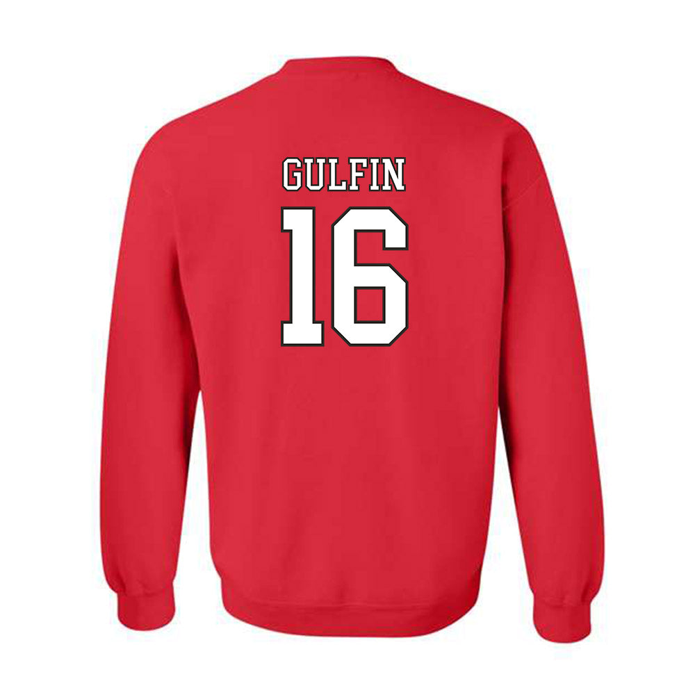 Nebraska - NCAA Softball : Elisa Gulfin - Crewneck Sweatshirt Sports Shersey