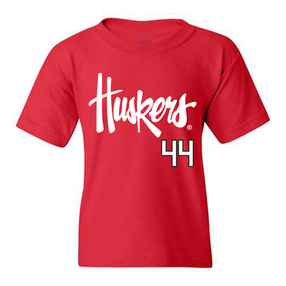 Nebraska - NCAA Softball : Kaylin Kinney - Youth T-Shirt Sports Shersey