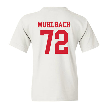 Nebraska - NCAA Softball : Carlie Muhlbach - Generic Shersey Youth T-Shirt-1