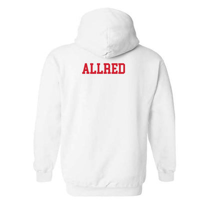 Nebraska - NCAA Wrestling : Silas Allred - Generic Shersey Hooded Sweatshirt