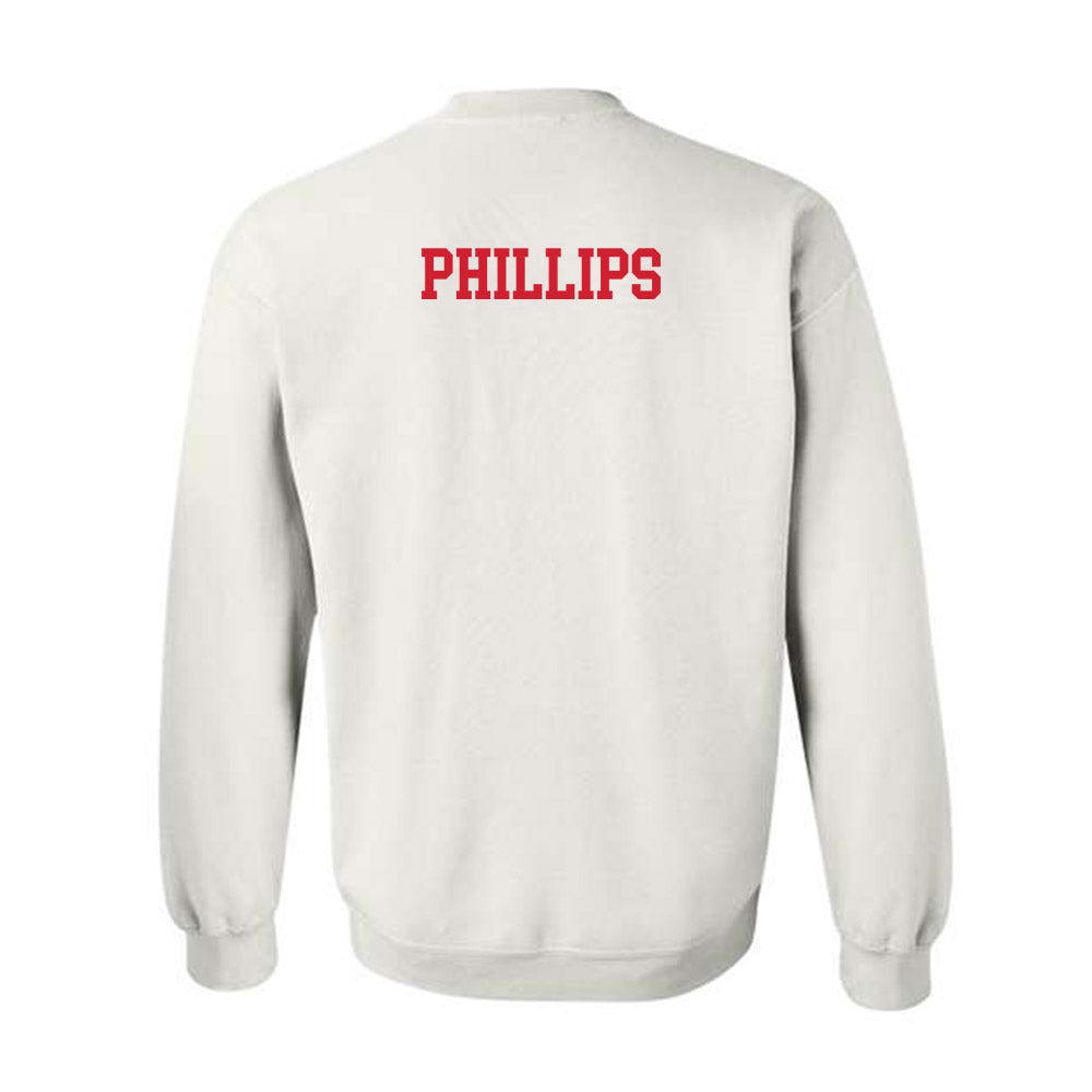 Nebraska - NCAA Men's Gymnastics : Sam Phillips - Generic Shersey Crewneck Sweatshirt