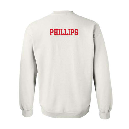 Nebraska - NCAA Men's Gymnastics : Sam Phillips - Generic Shersey Crewneck Sweatshirt