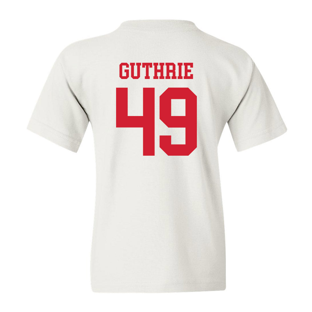 Nebraska - NCAA Football : Rex Guthrie - Generic Shersey Youth T-Shirt