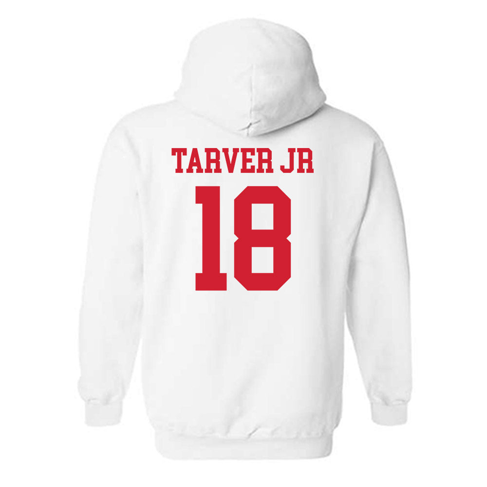 Nebraska - NCAA Football : Larry Tarver Jr - Generic Shersey Hooded Sweatshirt-1