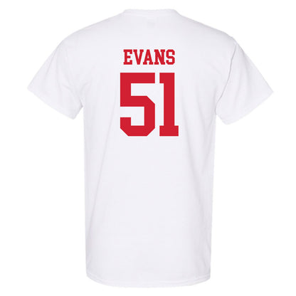Nebraska - NCAA Football : Justin Evans - Generic Shersey T-Shirt-1