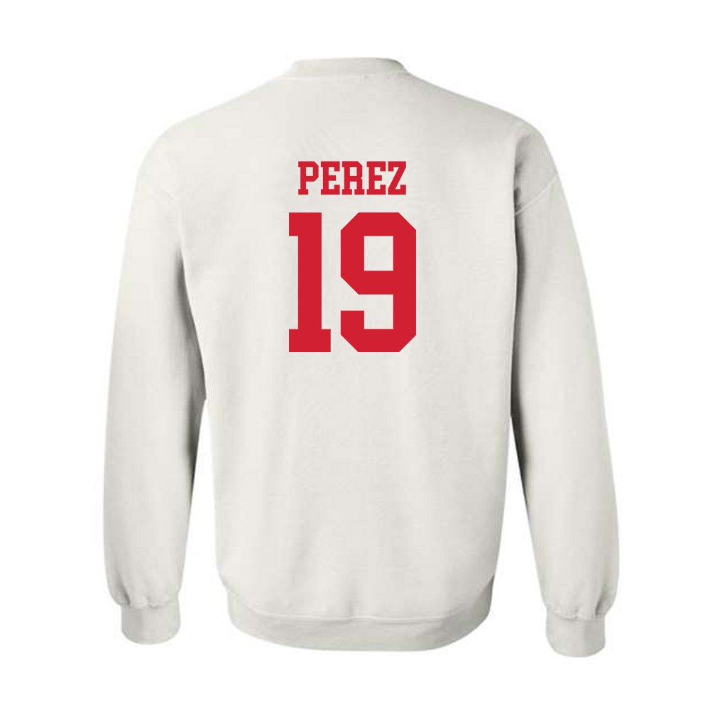 Nebraska - NCAA Women's Soccer : Kianna Perez - Generic Shersey Crewneck Sweatshirt-1