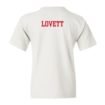 Nebraska - NCAA Wrestling : Ridge Lovett - Generic Shersey Youth T-Shirt