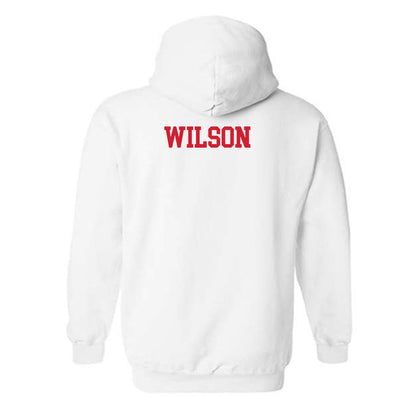 Nebraska - NCAA Wrestling : Bubba Wilson - Generic Shersey Hooded Sweatshirt