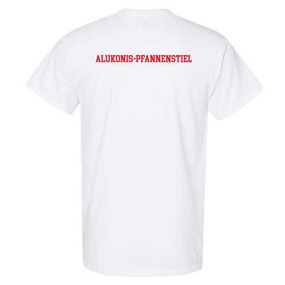 Nebraska - NCAA Women's Track & Field : Marie Alukonis-Pfannenstiel - Generic Shersey T-Shirt