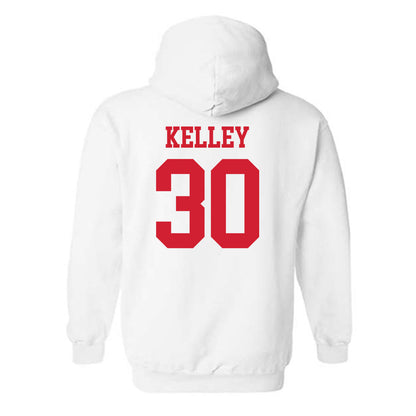 Nebraska - NCAA Baseball : Carter Kelley - Generic Shersey Hooded Sweatshirt-1