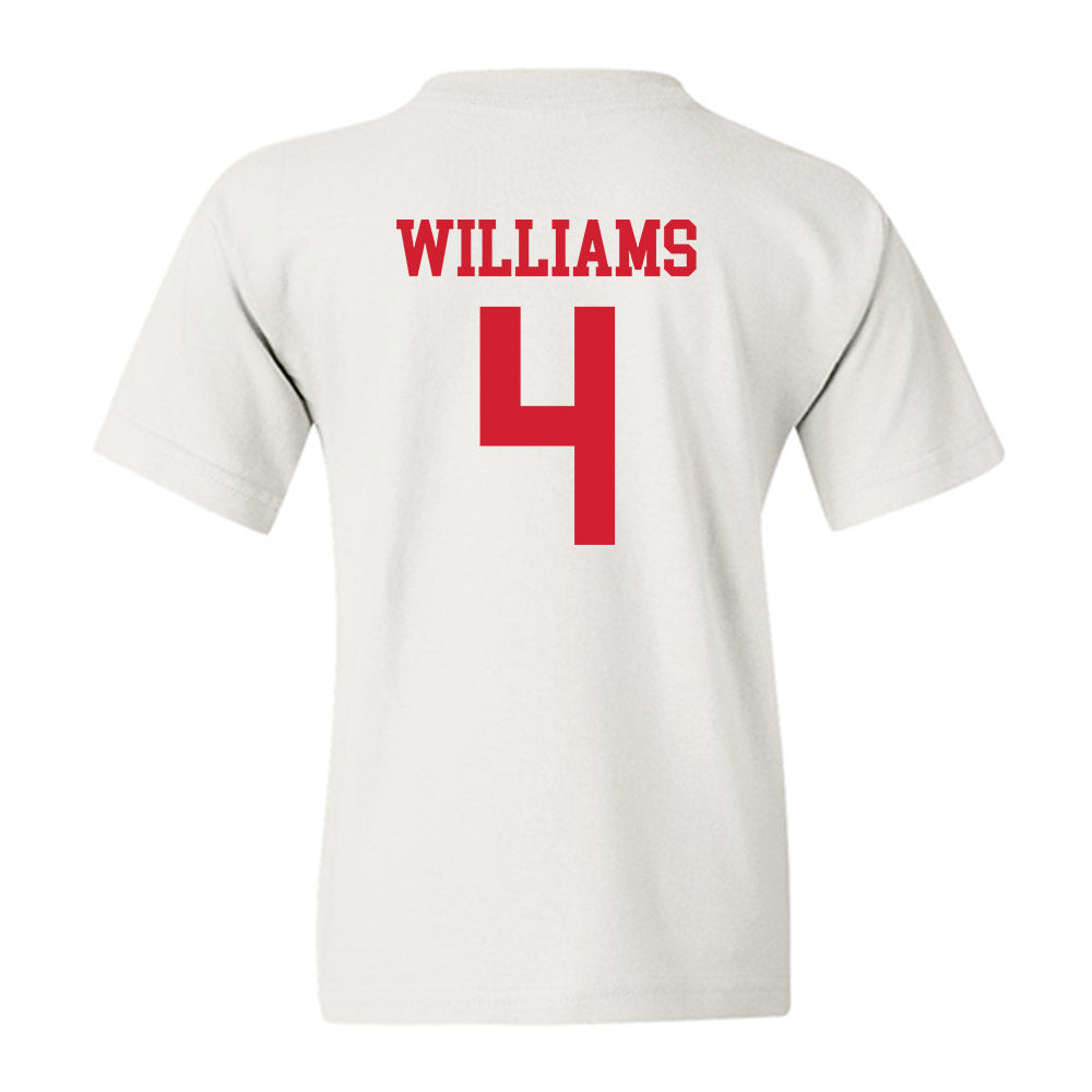 Nebraska - NCAA Women's Soccer : Karli Williams - Generic Shersey Youth T-Shirt-1