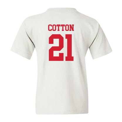 Nebraska - NCAA Baseball : Jaron Cotton - Generic Shersey Youth T-Shirt-1