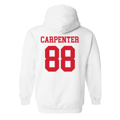 Nebraska - NCAA Football : Jackson Carpenter - Generic Shersey Hooded Sweatshirt-1